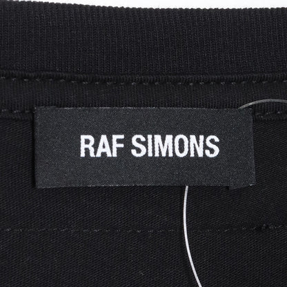 RAF SIMONS 21AW Oversized Printed Holes T-Shirt Black Size L