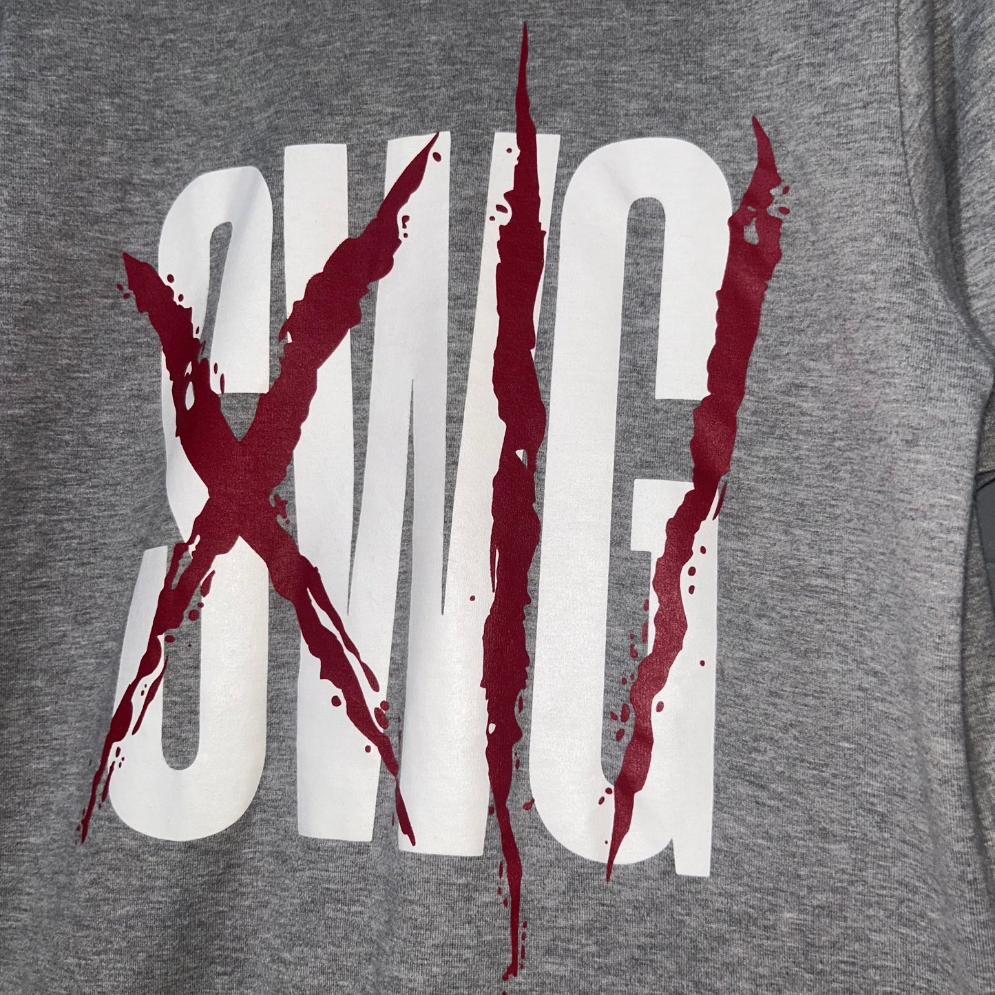 SWAGGER Gray Logo T-Shirt Size M
