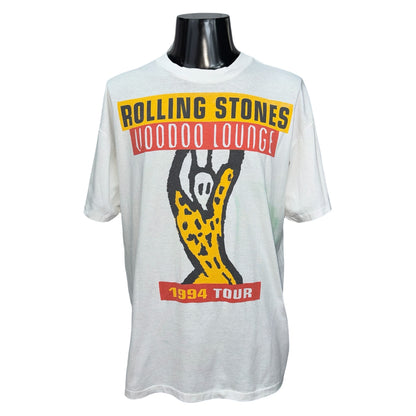 ROLLING STONES 90s "Voodoo Lounge" Tour T-Shirt Size XL