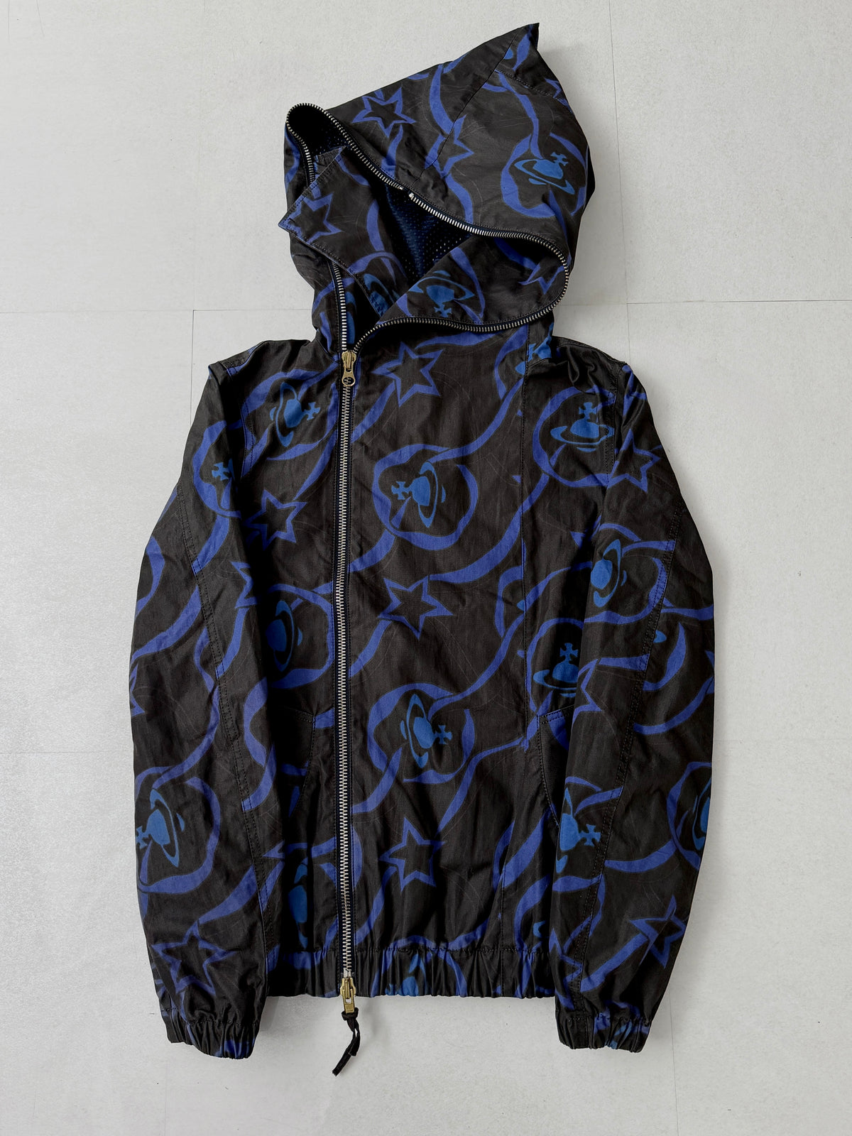 Vivienne Westwood Man Gimmick Design Zip Hoodie Size 44