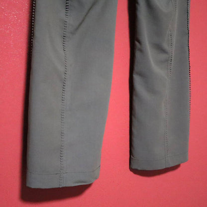 Vintage Pleats Please Green Slit Stitch Pleats Pants Size 1