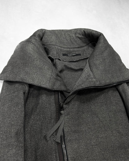 D.Hygen Ink Dyed Sweat Zip Jacket 'SCAB' (F/W2022) Size 2
