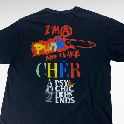 Comfort Colors Print T-Shirt Black Size M