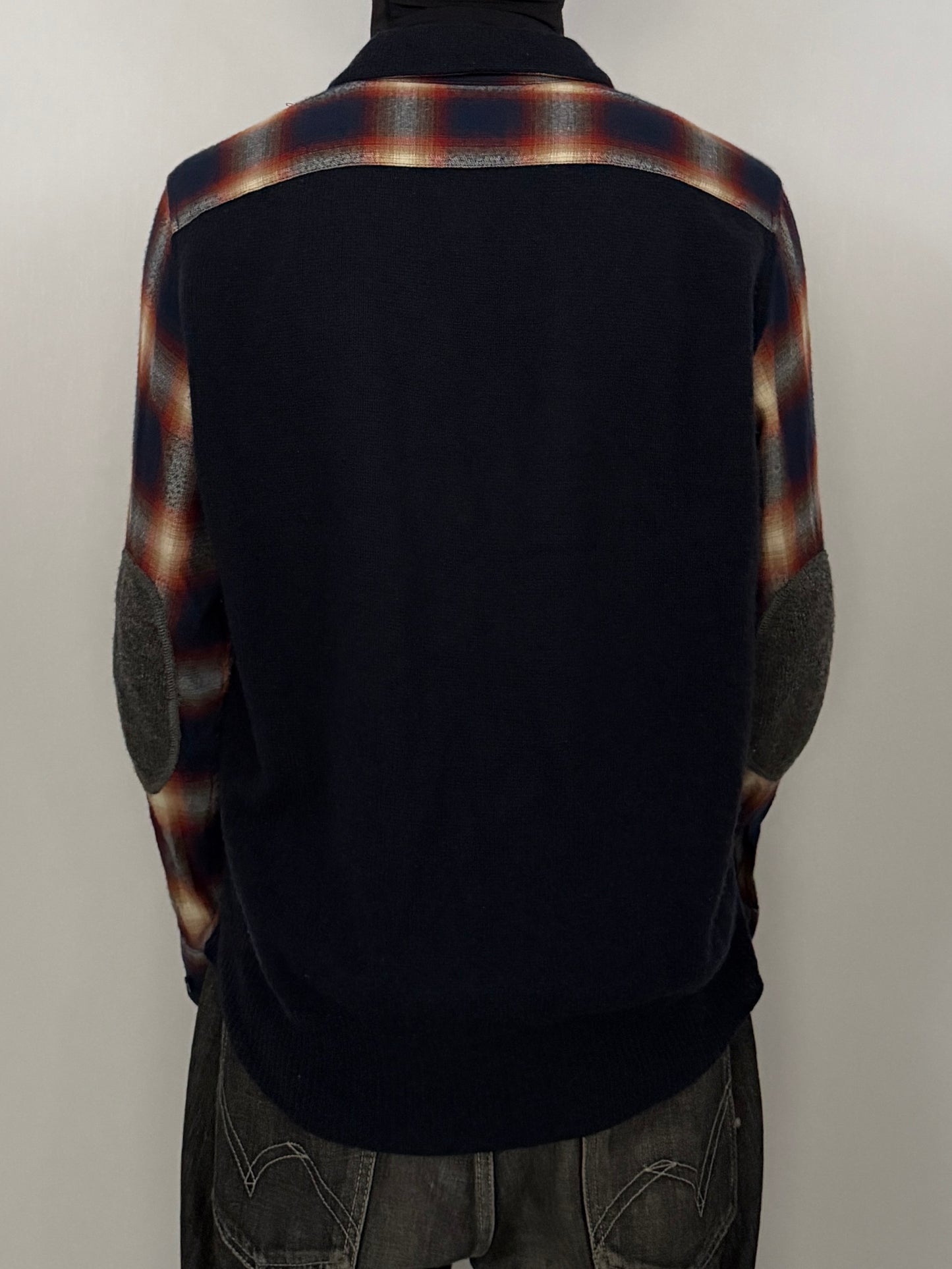 Tsumori Chisato Multi-color Cotton Blend Plaid Shirt Size 1