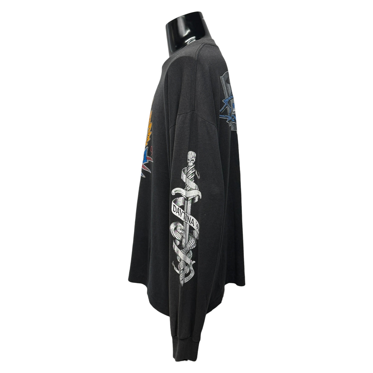 DAYTONA BIKE WEEK 90s Vintage 1996 Sleeve T-Shirt Size 2XL