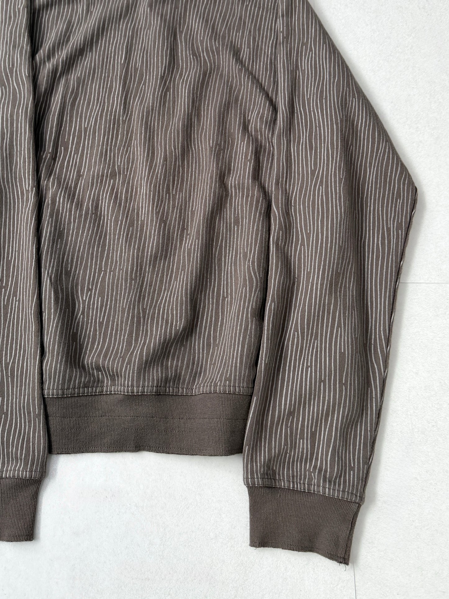 Armani Exchange Brown Big Hood Zip Hoodie Size L