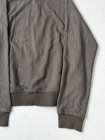 Armani Exchange Brown Big Hood Zip Hoodie Size L