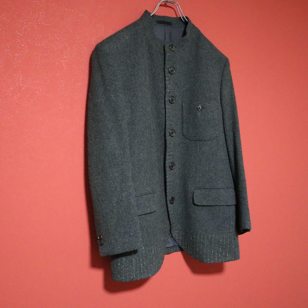 ISSEY MIYAKE MEN 97AW Mao Collar Reconstructed Blazer Size S