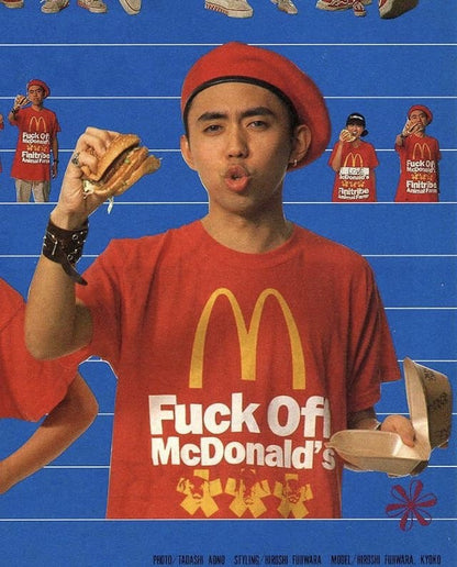 MC 90s "99% is SHIT!!" Punk Ransom Note Tee Size M