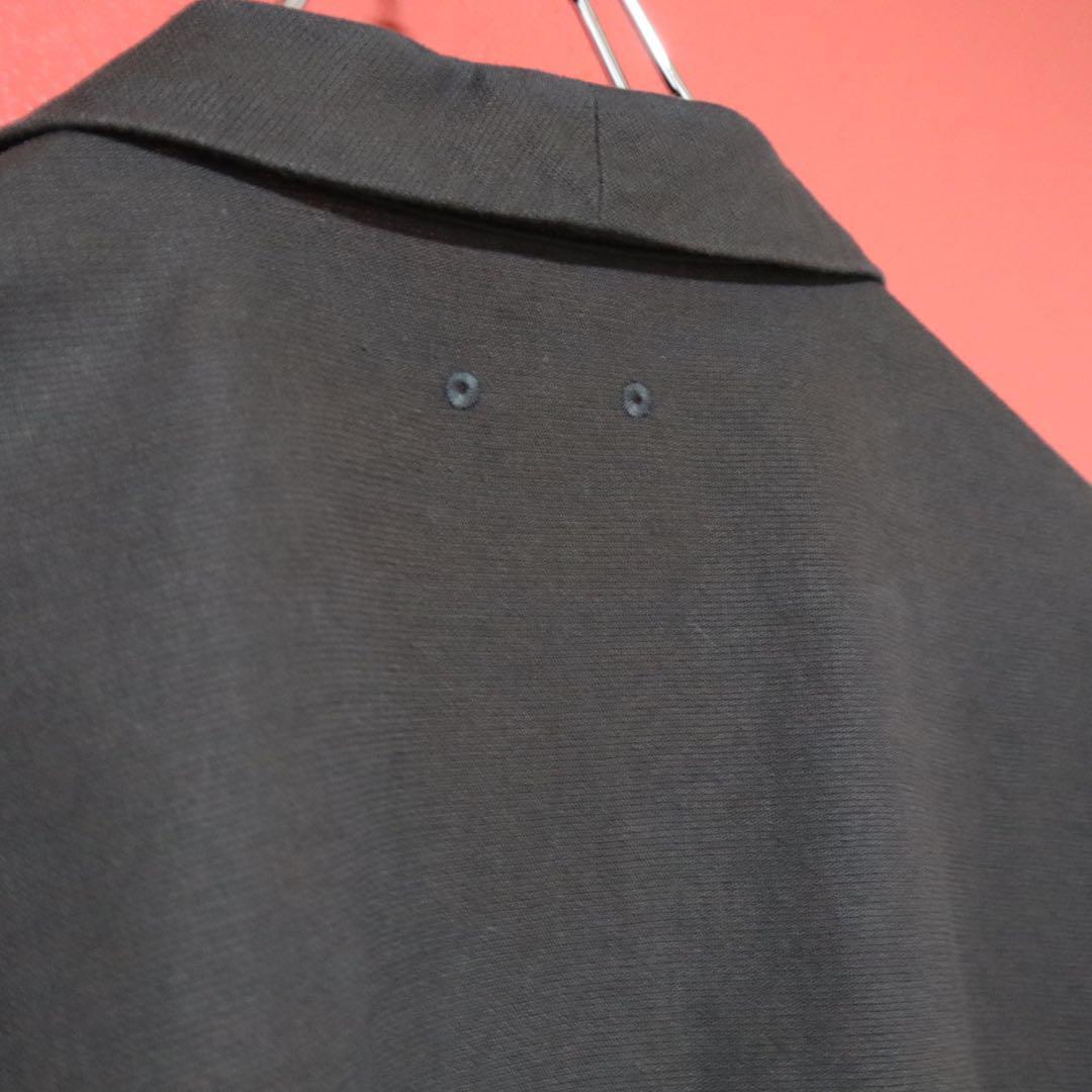 Sophnet. Brown Cotton Shawl Collar Shop Coat Size S