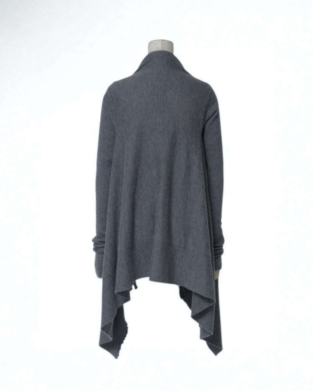 Rick Owens F/W13 PLINTH Merino Wool Drape Cardigan Size 48