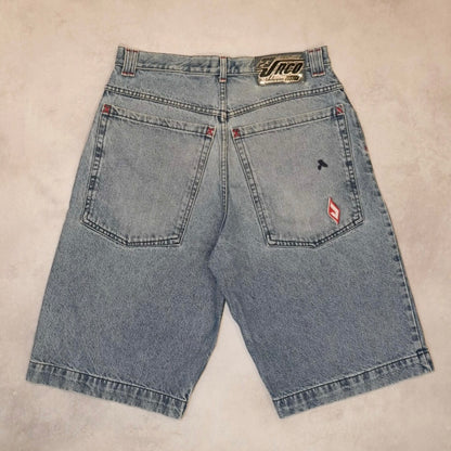 JNCO JEANS 90s 00s Baggy Denim Shorts Size 36