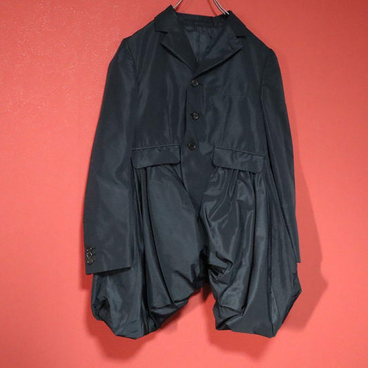 Noir Kei Ninomiya 21AW Asymmetrical Design Down Coat Size XS