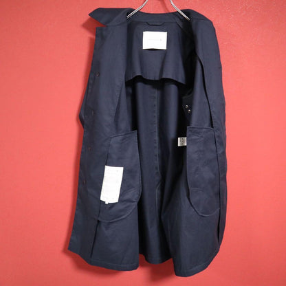 Mackintosh Dunkeld Rubberized Balmacaan Coat Long Size M