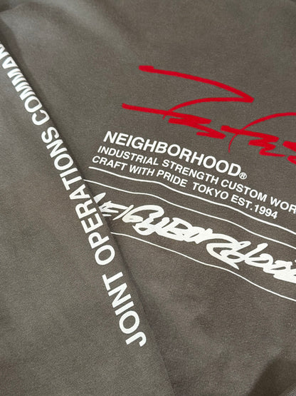 Neighborhood x FUTURA LABORATORIES Hoodie Gray Size XL