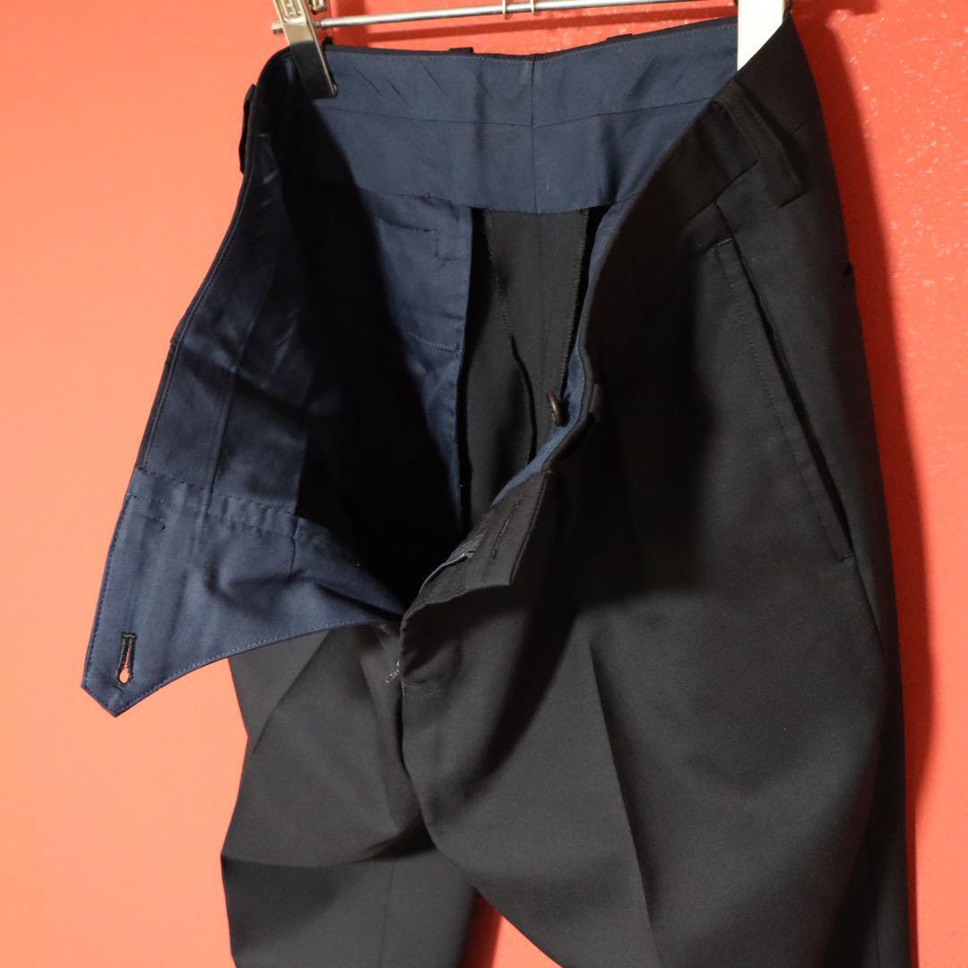 Issey Miyake 07AW Two-Pleated Wide Wool Slacks Size 2
