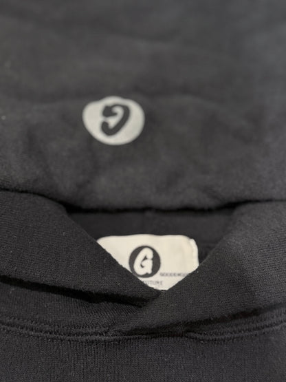 GOODENOUGH ROUND BODY CLASSICS Black Hoodie Size XL