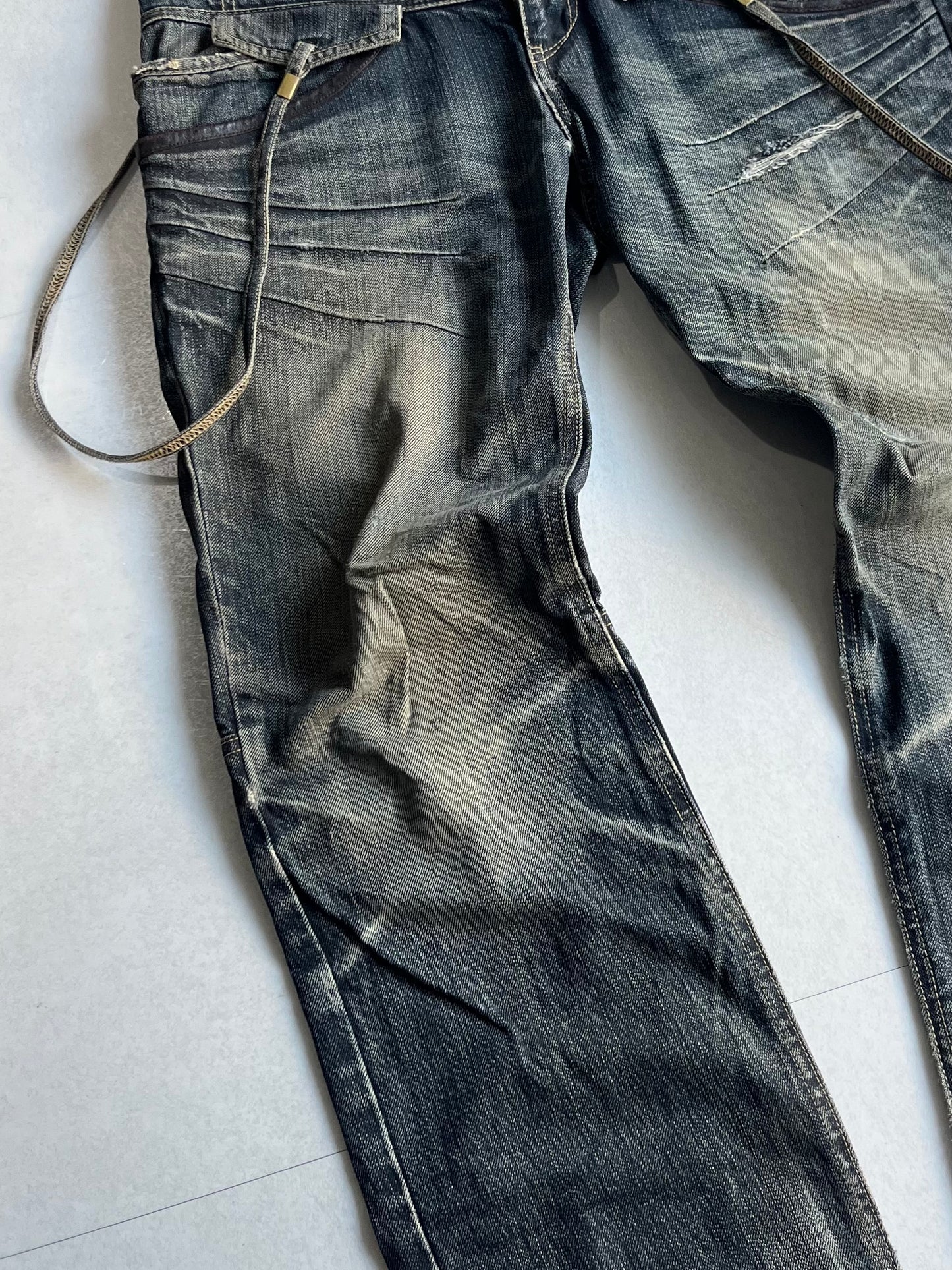 PPFM Gimmick Blue Denim Pants Size S