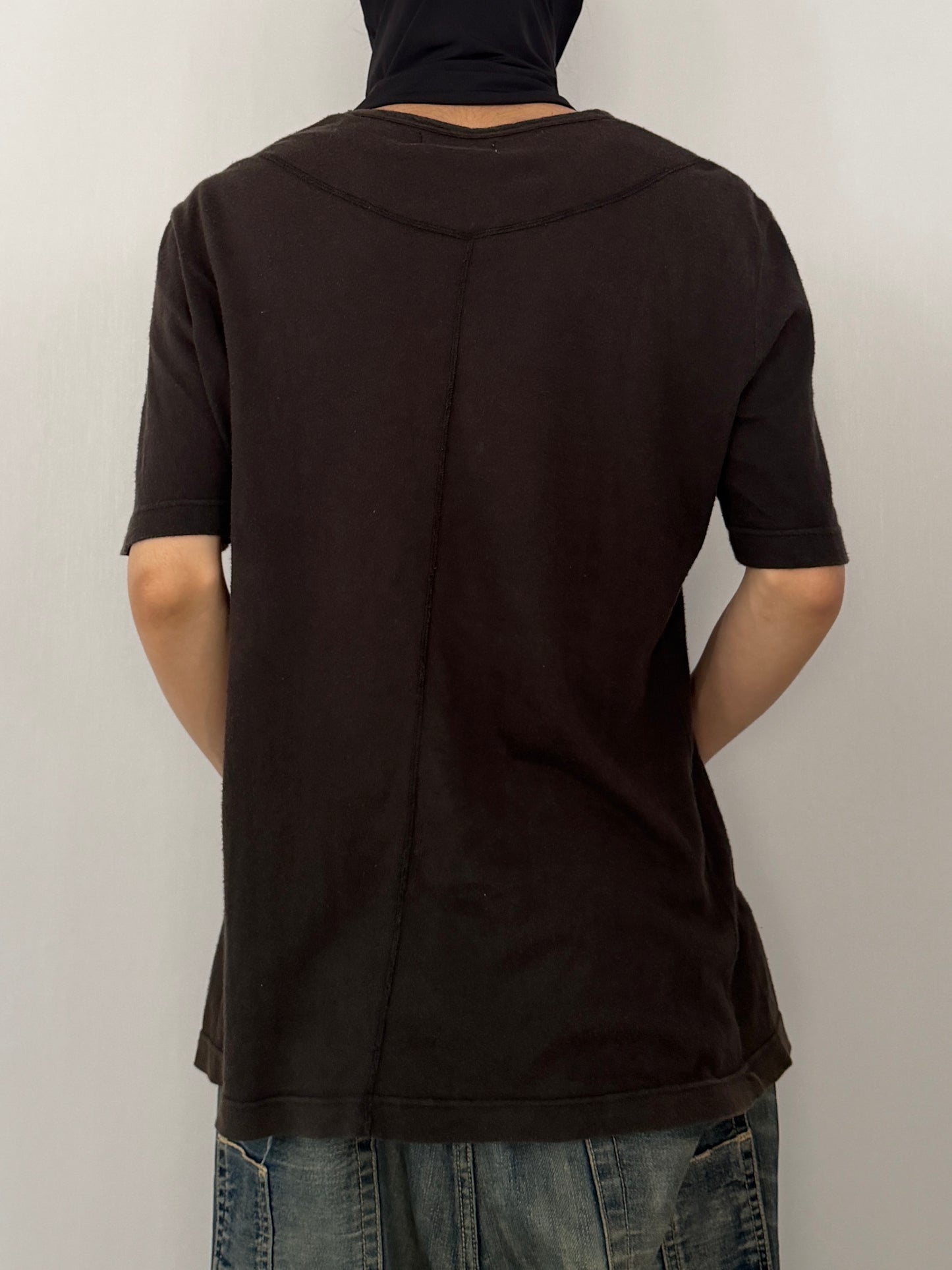 Diet Butcher Slim Skin Black Message T-Shirt Size 1
