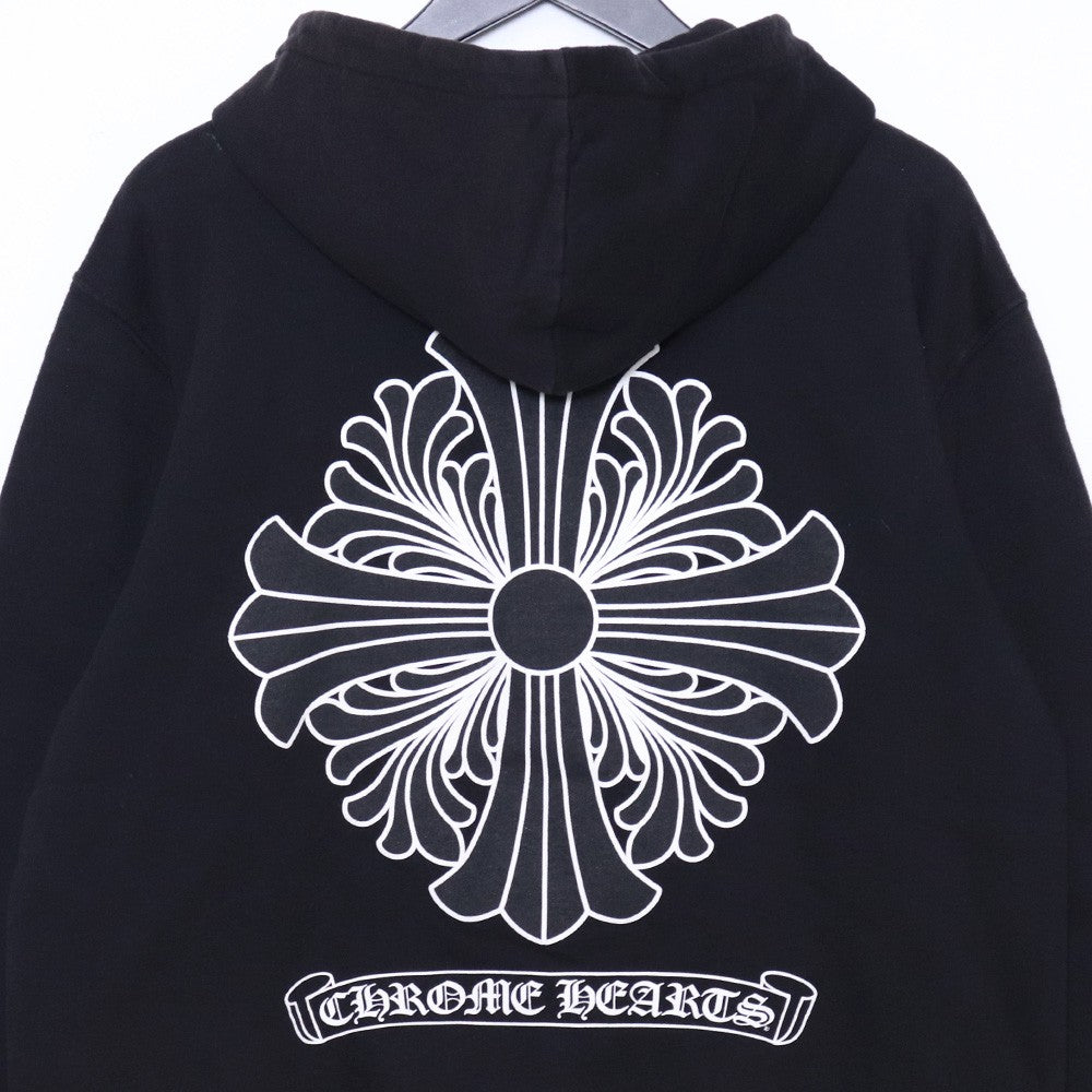 CHROME HEARTS Double Face Dagger Zip Up Hoodie Size M