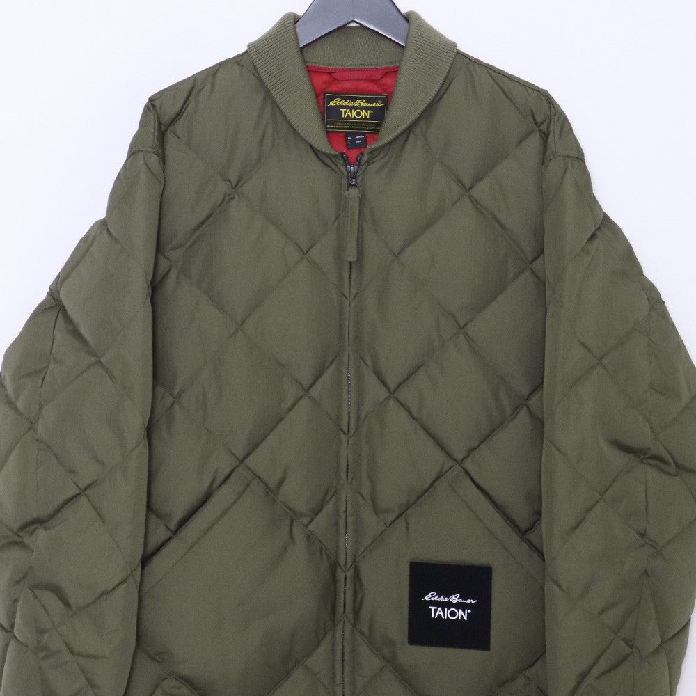 TAION x EDDIE BAUER SKYLINER Down Jacket Khaki Size XL