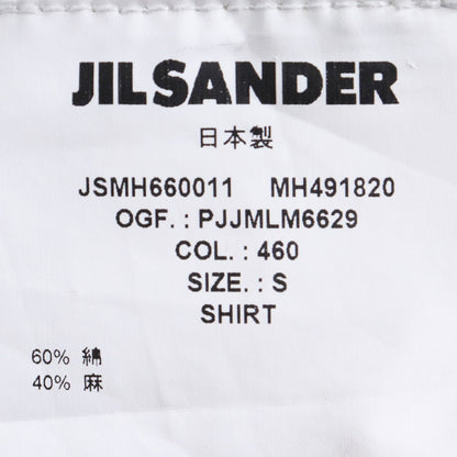 Jil Sander 19SS Blue Western Denim Shirt Size S