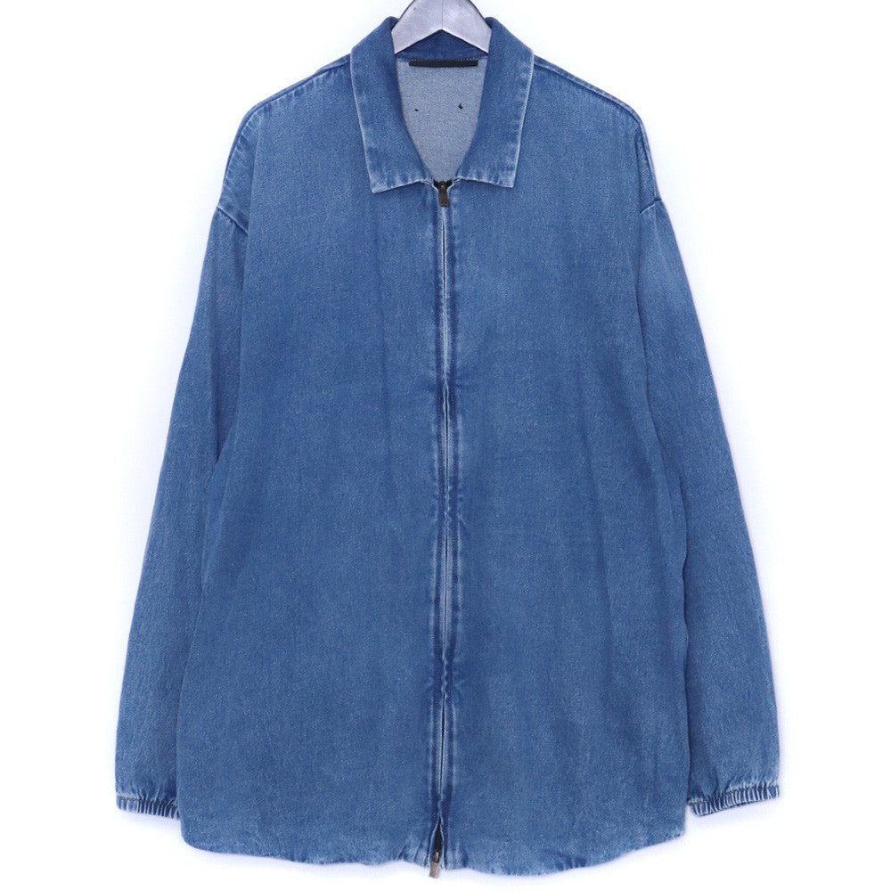 ESSENTIALS 24SS Denim Overshirt Indigo Jacket Size XS