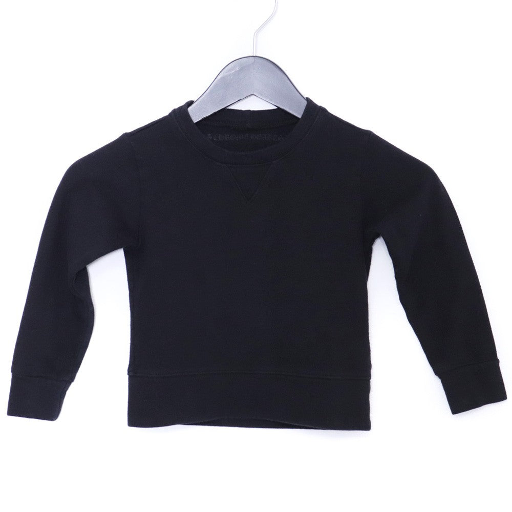 CHROME HEARTS KIDS RS3 Cross Sweatshirt Black Size 2