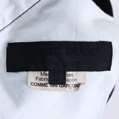COMME des GARCONS HOMME DEUX Shrunken Poly Pants Navy Size S