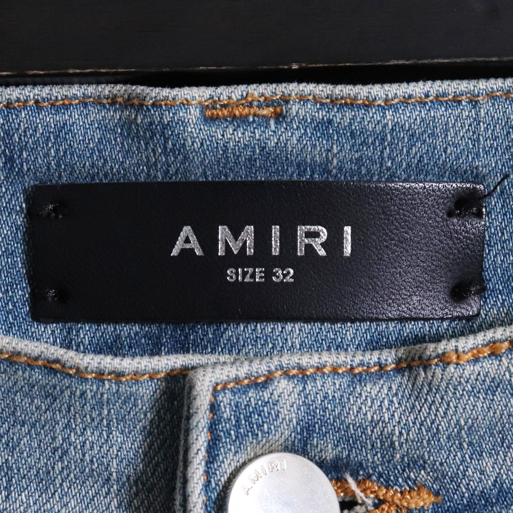 AMIRI 24AW Hollywood Thrasher Jeans Indigo Size 32