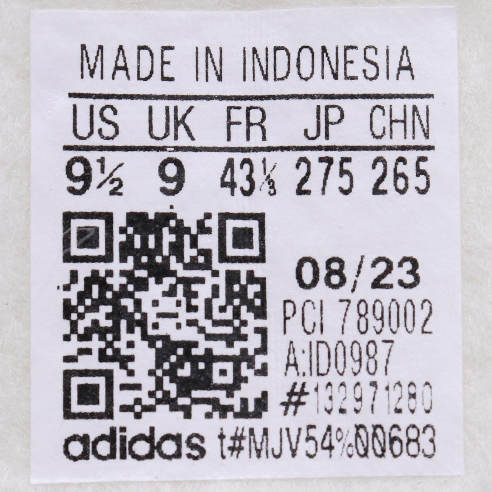 ADIDAS Superstar 82 Low Top Sneakers White Size 27.5cm