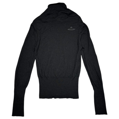 Vivienne Westwood Orb Logo Wool Knit Black Size UNISEX SM
