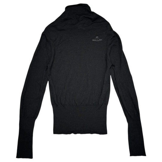 Vivienne Westwood Orb Logo Wool Knit Black Size UNISEX SM