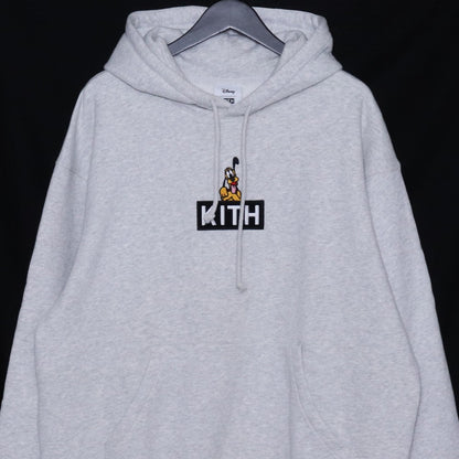 Disney KITH Cyber Monday Pluto Logo Hoodie Gray Size L