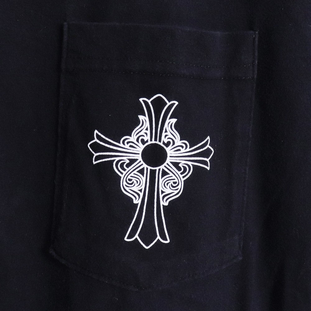Chrome Hearts Los Angeles Scroll Label T-Shirt Black Size S