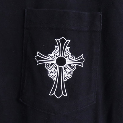 Chrome Hearts Los Angeles Scroll Label T-Shirt Black Size S