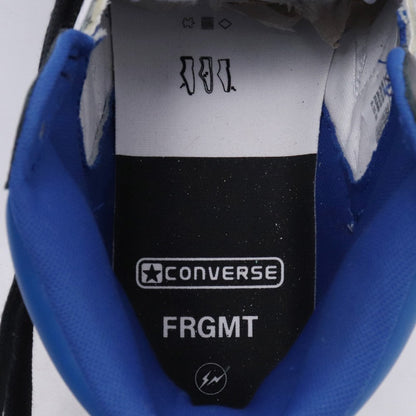 CONVERSE FRAGMENT DESIGN Weapon Mid White Blue Sneakers Size 27cm