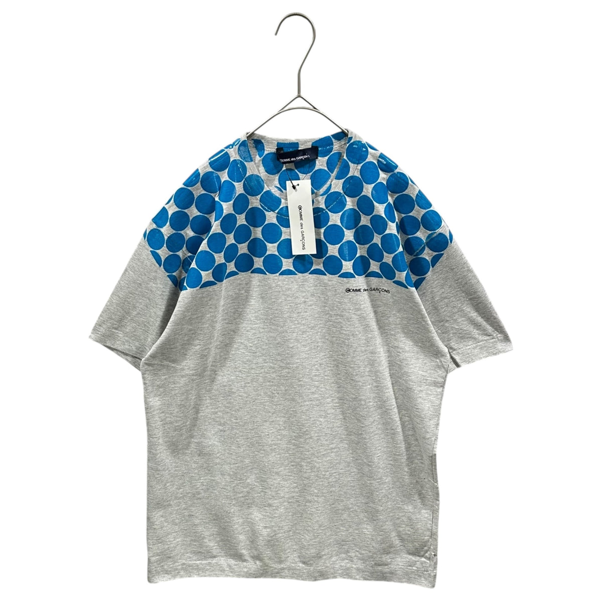 COMME des GARCONS 99AW Polka Dot Navy Blue T-Shirt