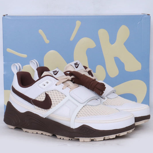 TRAVIS SCOTT Zoom Field Jaxx Light Chocolate Sneakers Size 26.5cm