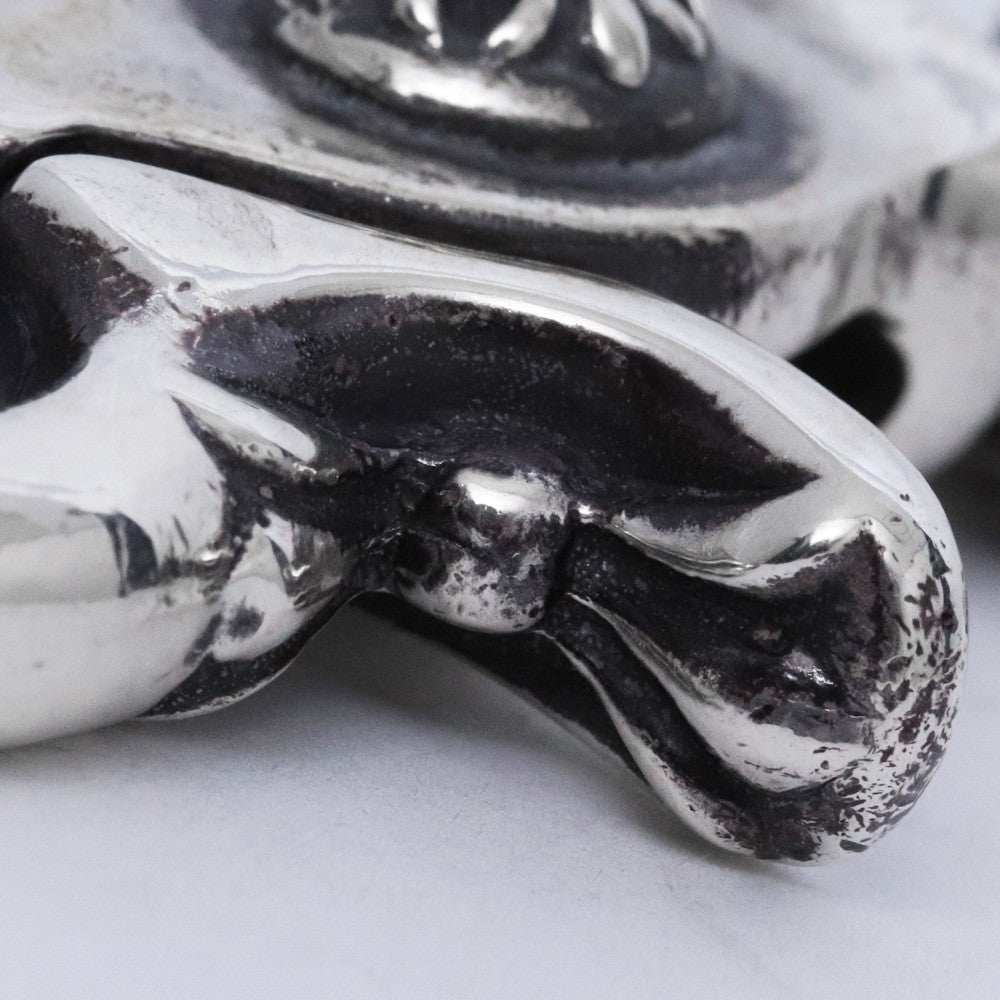 CHROME HEARTS Fancy Link Clip Bracelet Silver Size ONE SIZE