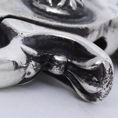 CHROME HEARTS Fancy Link Clip Bracelet Silver Size ONE SIZE