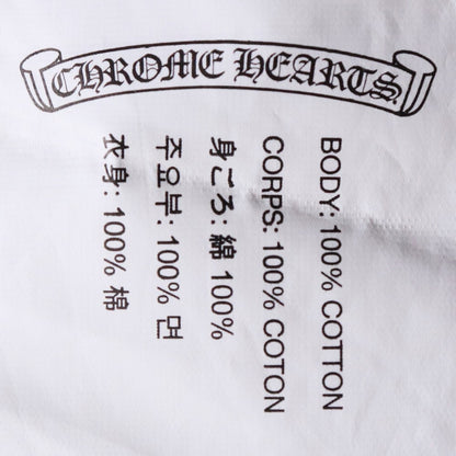 CHROME HEARTS Foti Print T-Shirt White Size M