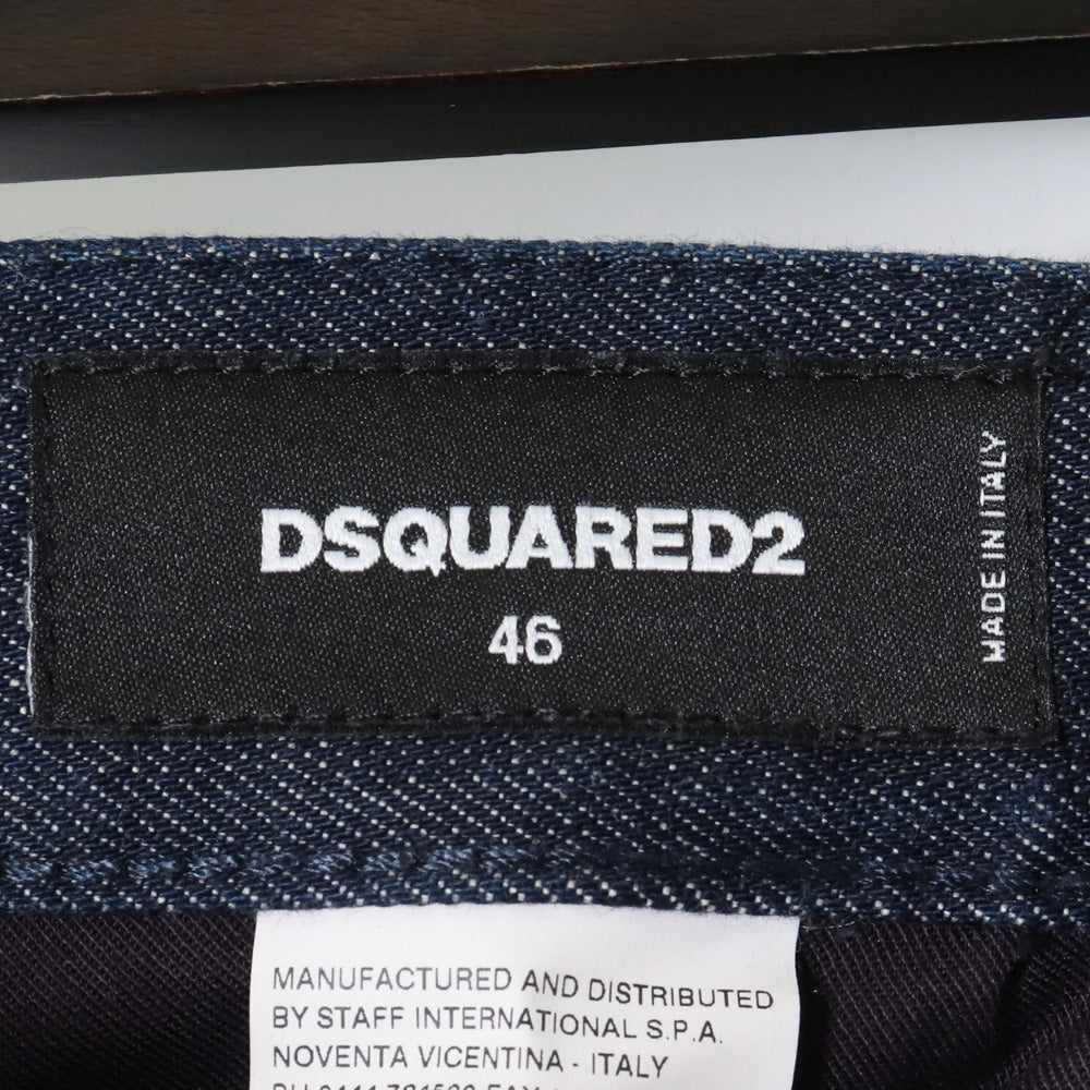 DSQUARED2 Kenny Twist Denim Jeans Indigo Size 46