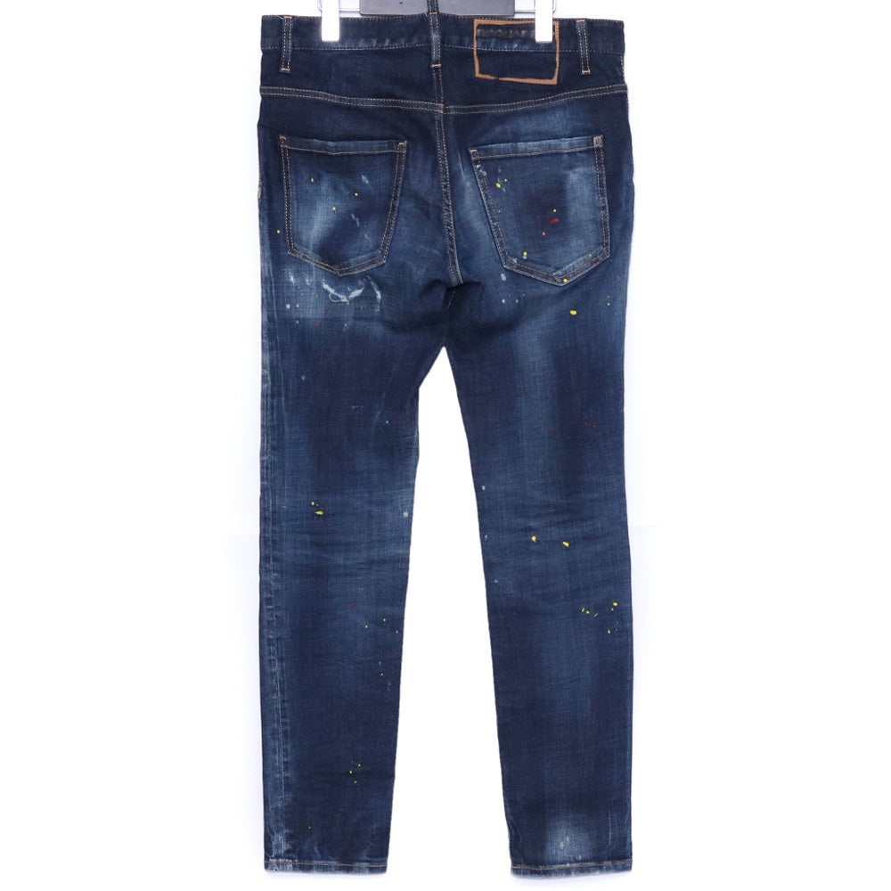 DSQUARED2 21AW SKATER JEAN Denim Indigo Size 46