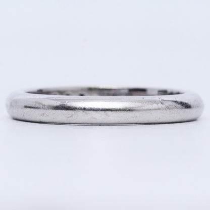 CHROME HEARTS 18K White Gold Wedding Ring Size ONE SIZE