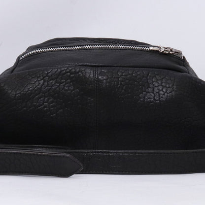 Chrome Hearts #1 Snat Pack Leather Waist Bag Black Size #1