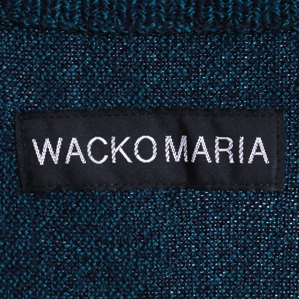 WACKO MARIA 25SS Classic Knit Cardigan Green Size XL