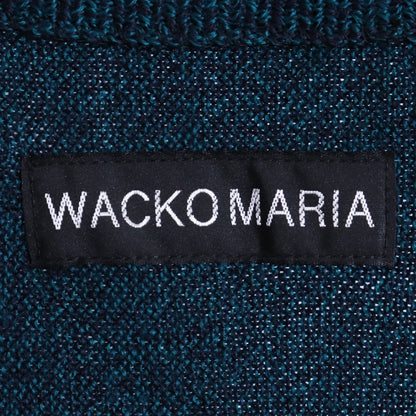 WACKO MARIA 25SS Classic Knit Cardigan Green Size XL