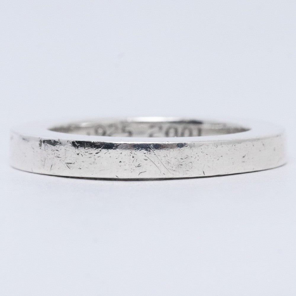 CHROME HEARTS 3mm Spacer Plain Ring Silver Size ONE SIZE