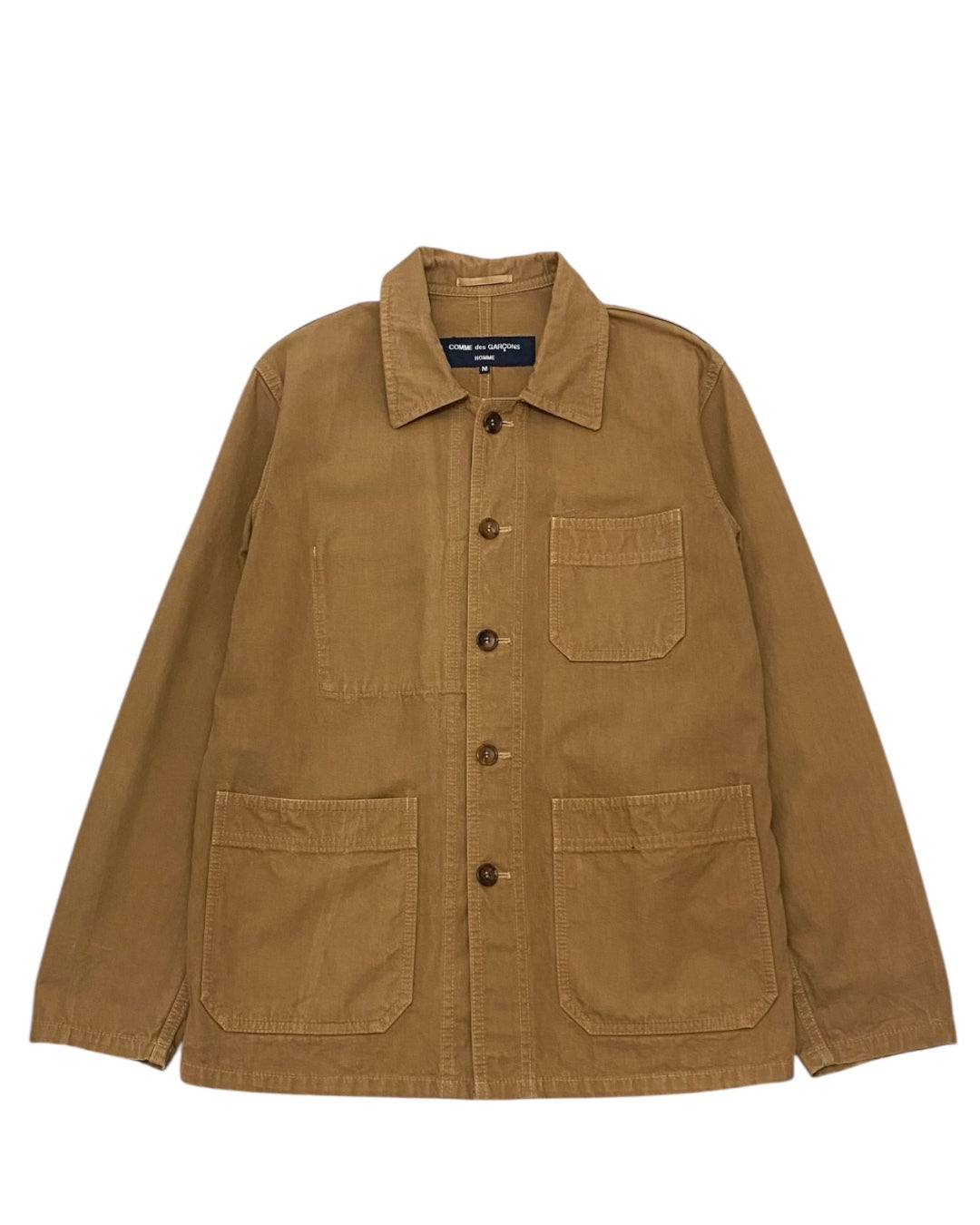Comme des Garcons Homme Brown Workwear Jacket